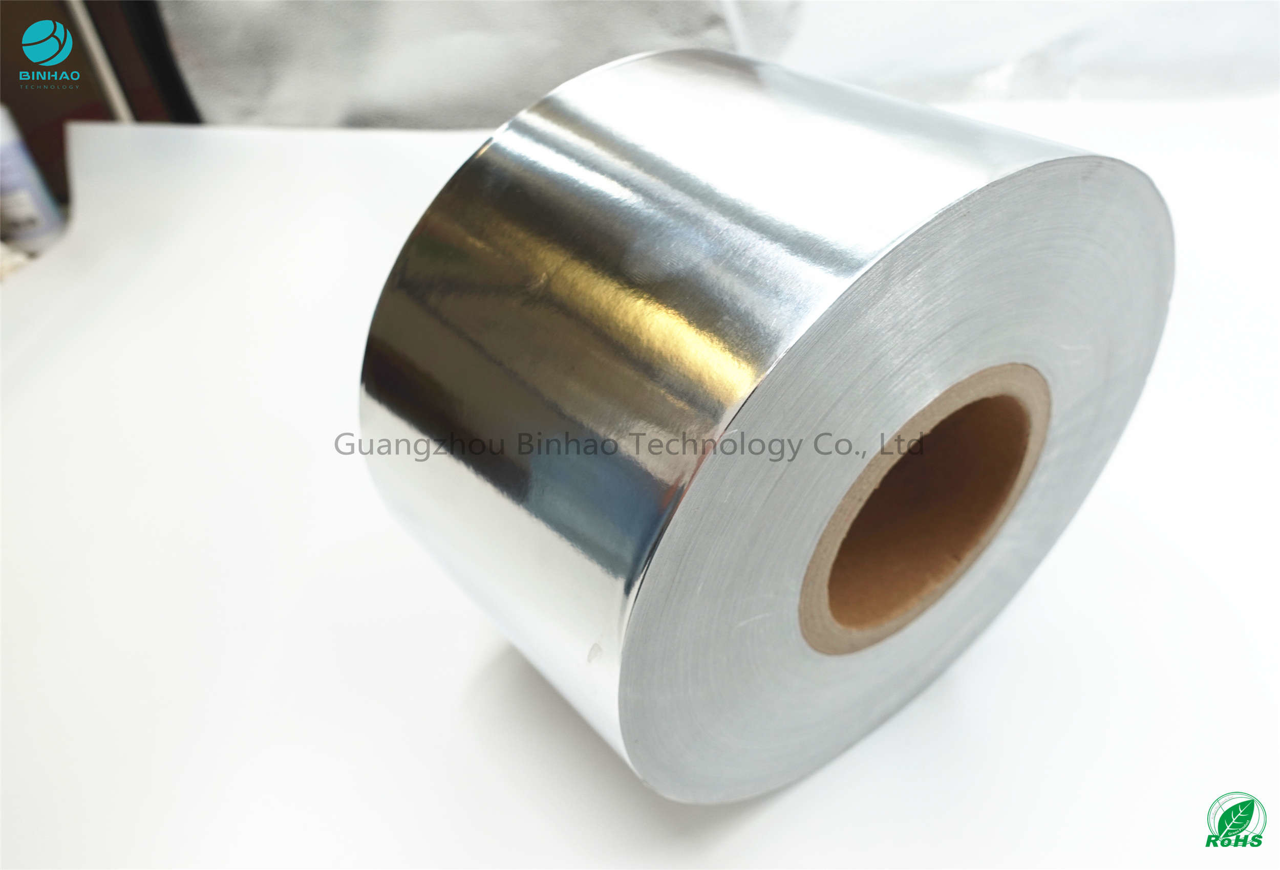 carta impermeabile del foglio di alluminio della sigaretta di rigidezza 95% di 100mm