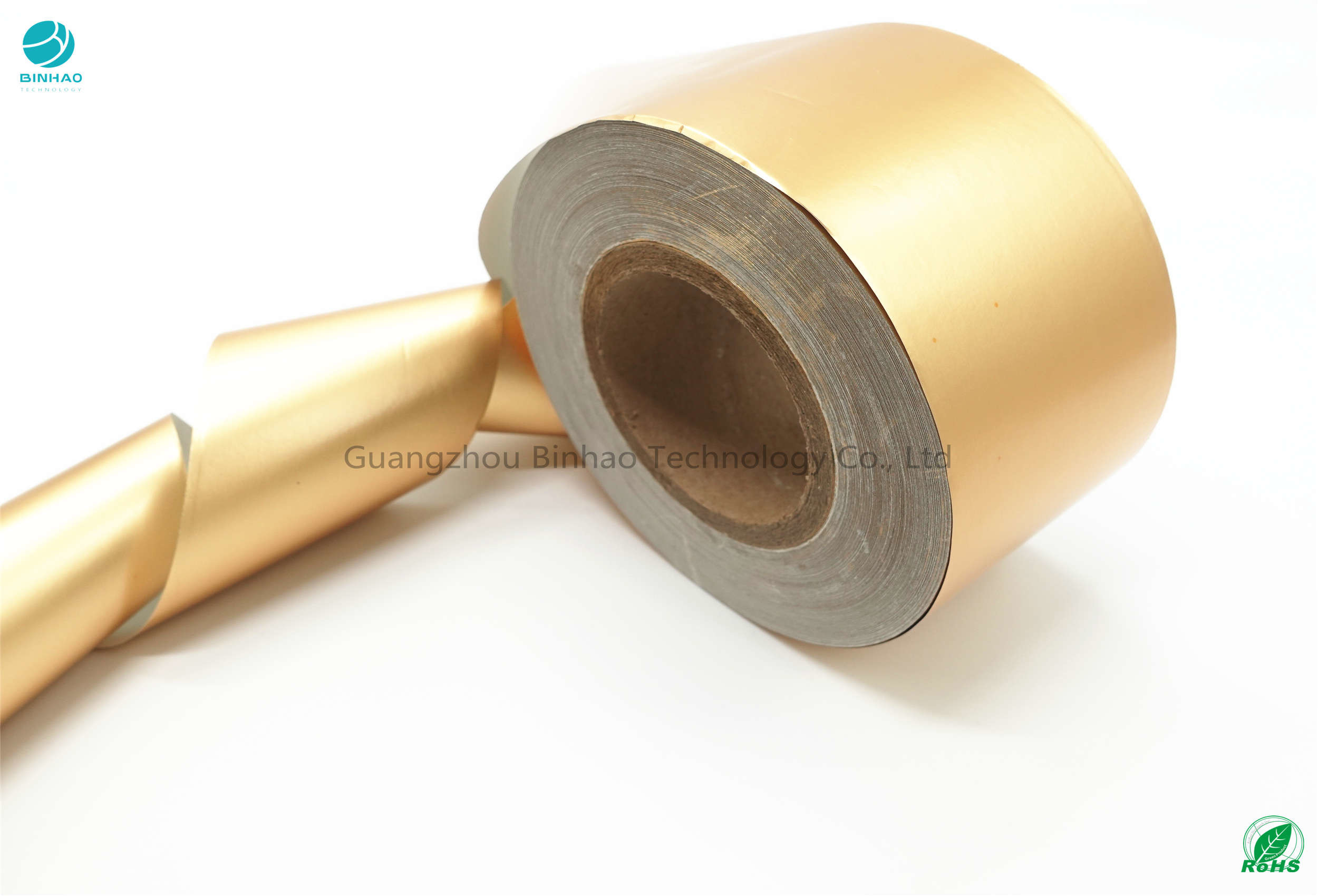 Carta del foglio di alluminio della lega 8011 di colore 76mm dell'oro