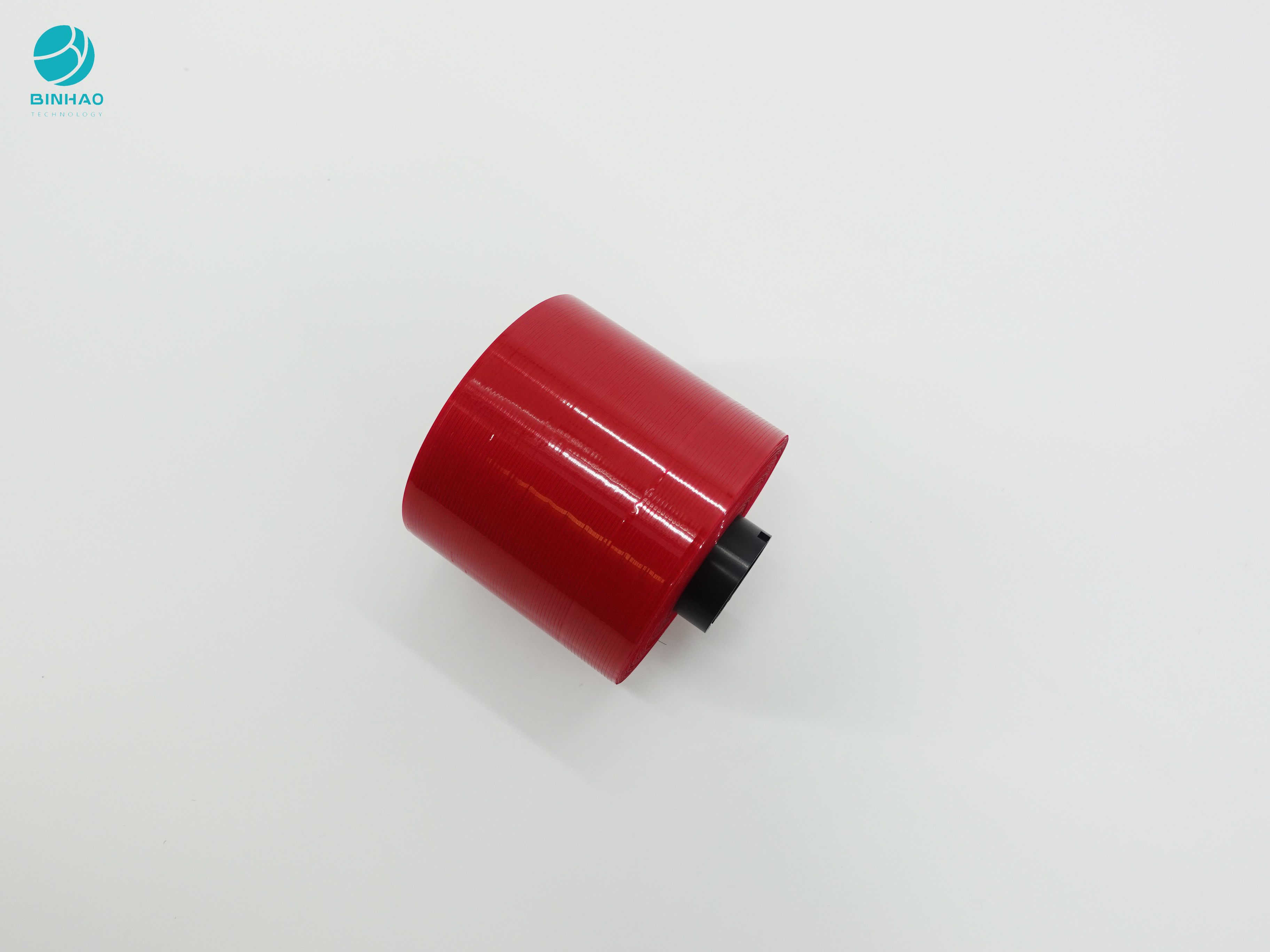 Anti nastro di contraffazione rosso scuro dello strappo di progettazione 3mm per l'imballaggio del contenitore di sigaretta