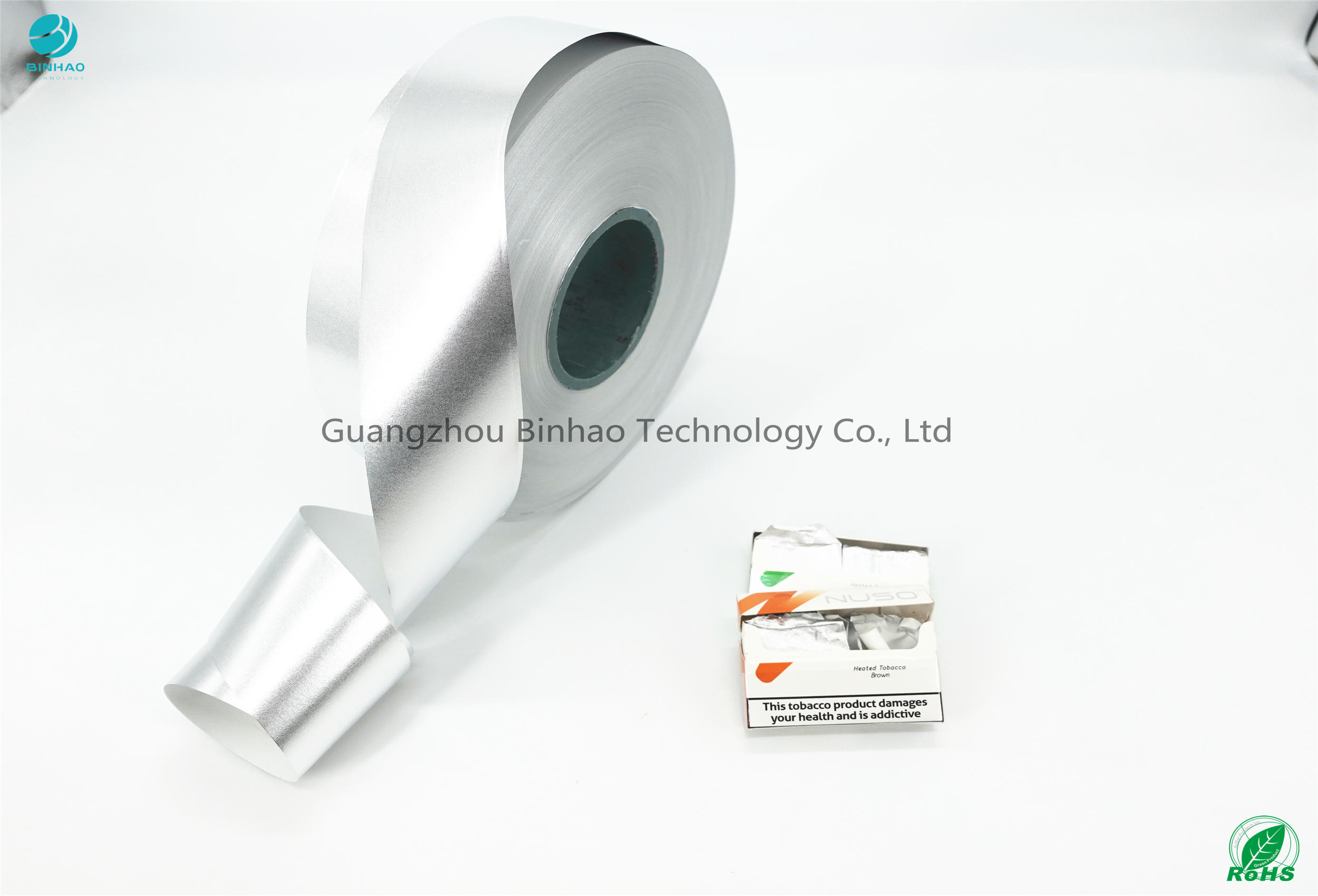 Carta di carta del foglio di alluminio di spessore 42GSM del prodotto del pacchetto della E-sigaretta di HNB
