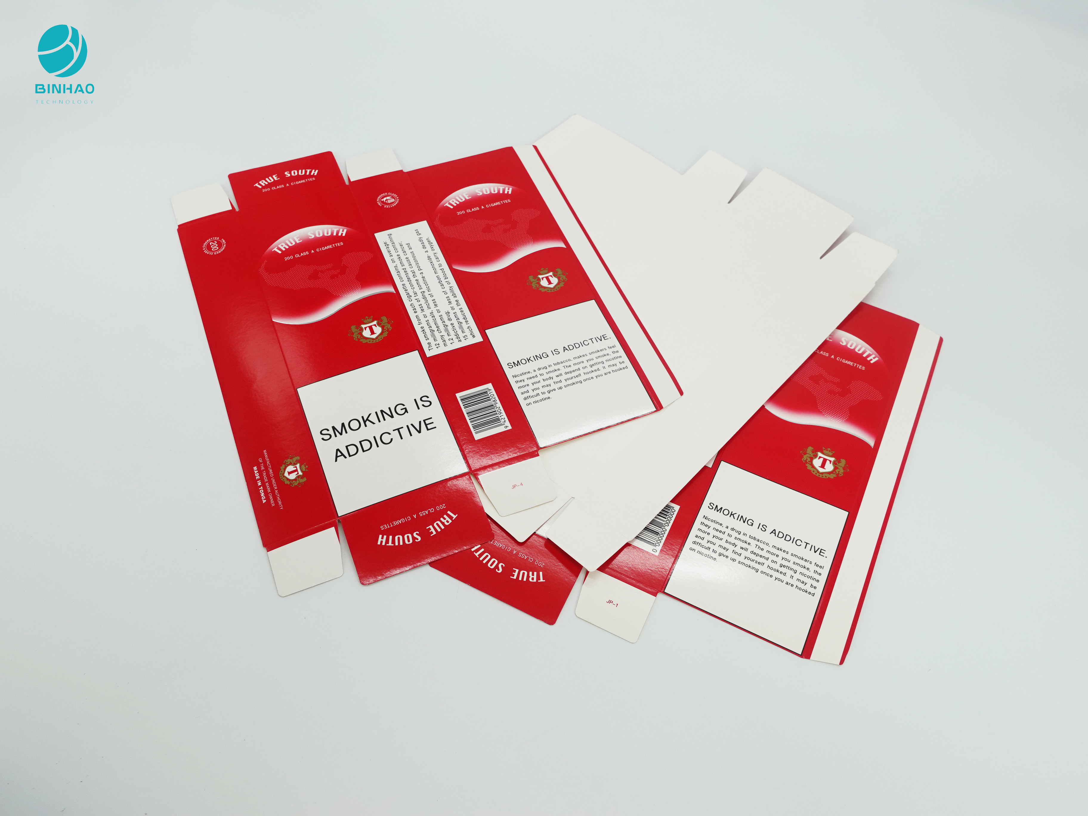 Il cartone eliminabile di caso del pacchetto della sigaretta di stampa offset con progetta
