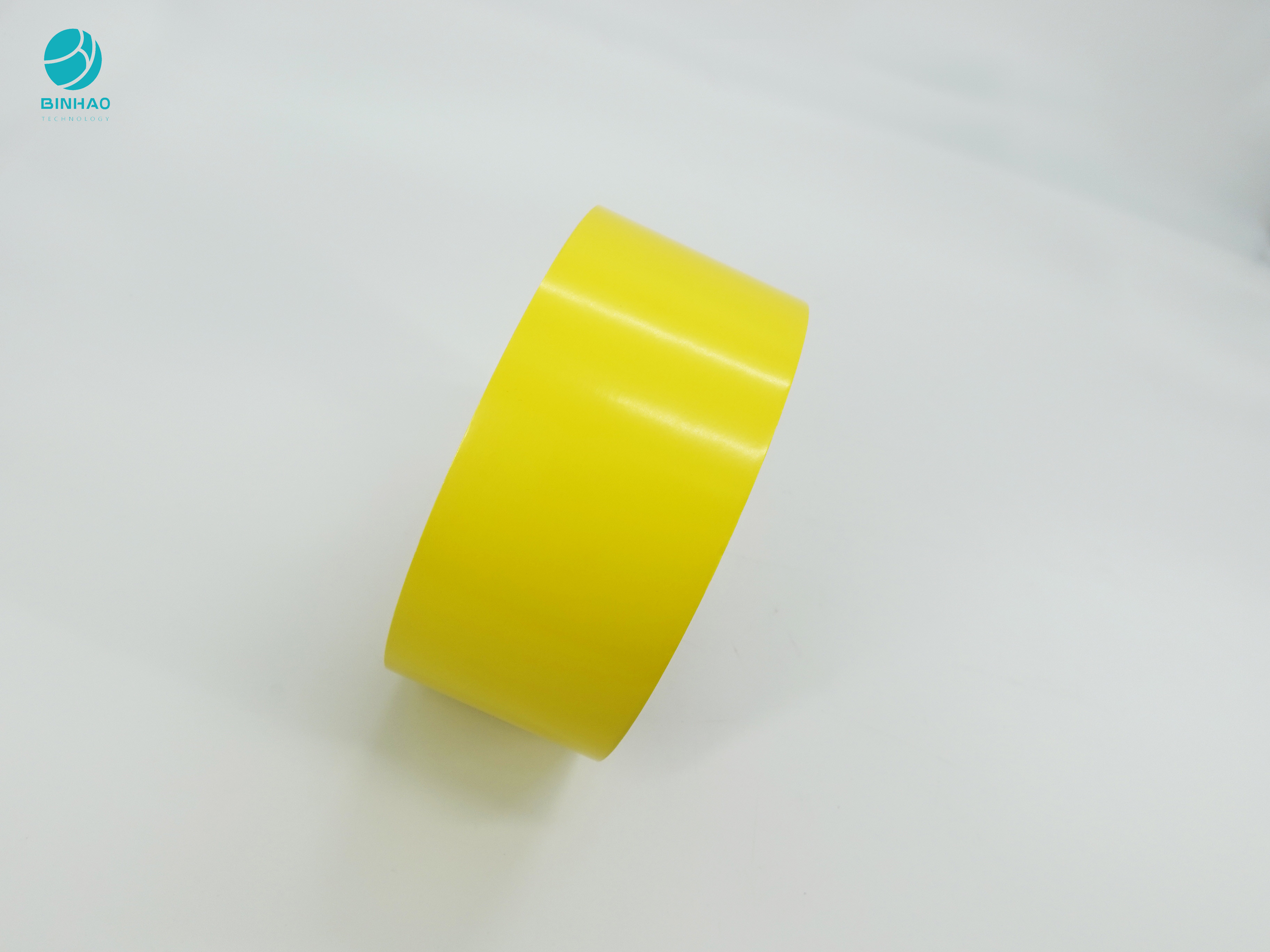 carta interna rivestita gialla luminosa lucida della struttura di 95mm per l'imballaggio del tabacco per sigarette