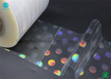 Estrusione multipla d'imballaggio del film di anti Cig flessibile olografico di falsificazione BOPP uno spessore di 21 micron