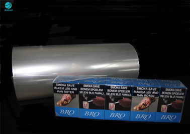 Chiaro rotolo di film impermeabile del PVC per il tabacco, imballaggio del contenitore di sigaretta